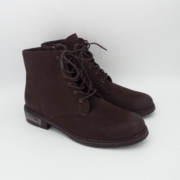 Blondo Vinny Brown Nubuck Leather Waterproof Ankle Boots Size 7M - Picture 2 of 14